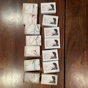 Catbird Coatt Morse Code 14k GF necklaces LOT of 7